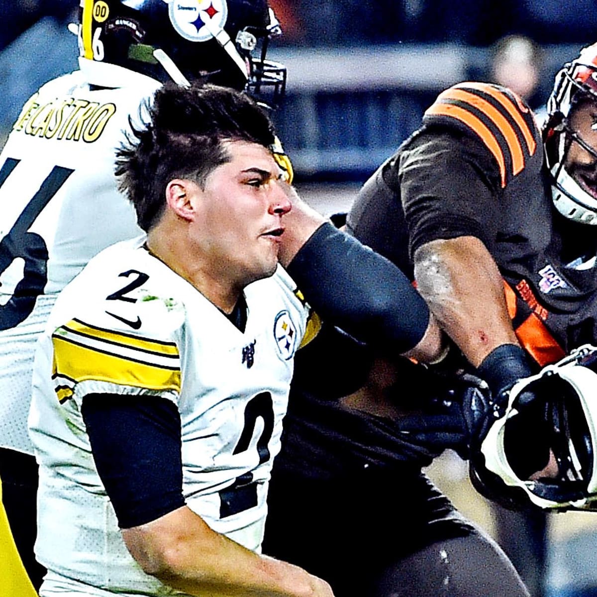 N.F.L. Fines Mason Rudolph $50,000 for Role in Brawl With Browns - The New  York Times