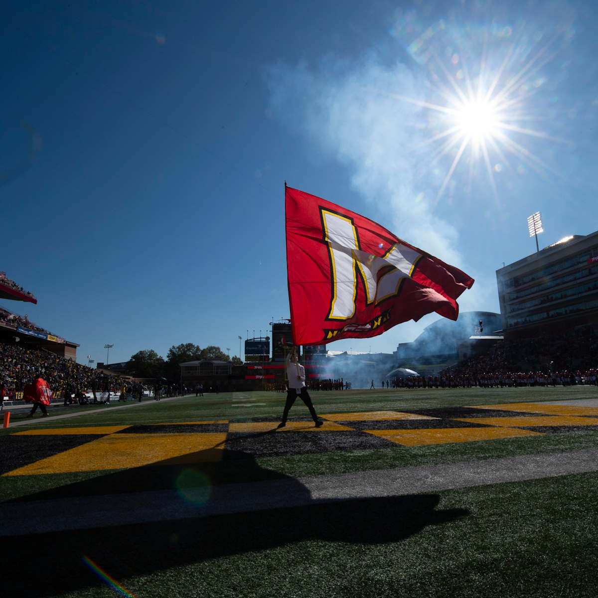 Maryland Terrapins wide receiver Rakim Jarrett runs official 4.44