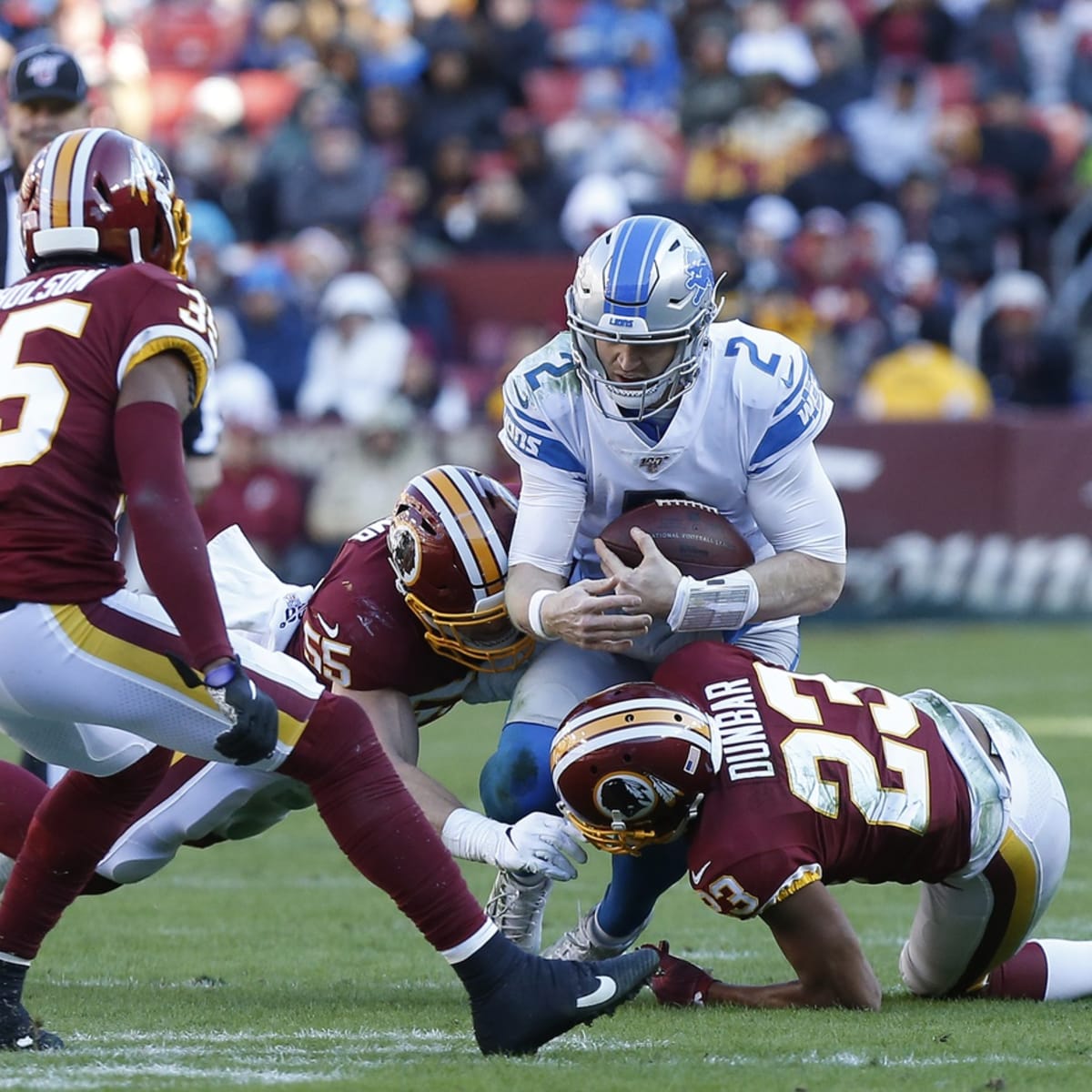 Detroit Lions reach new low, fall to Redskins 19-16