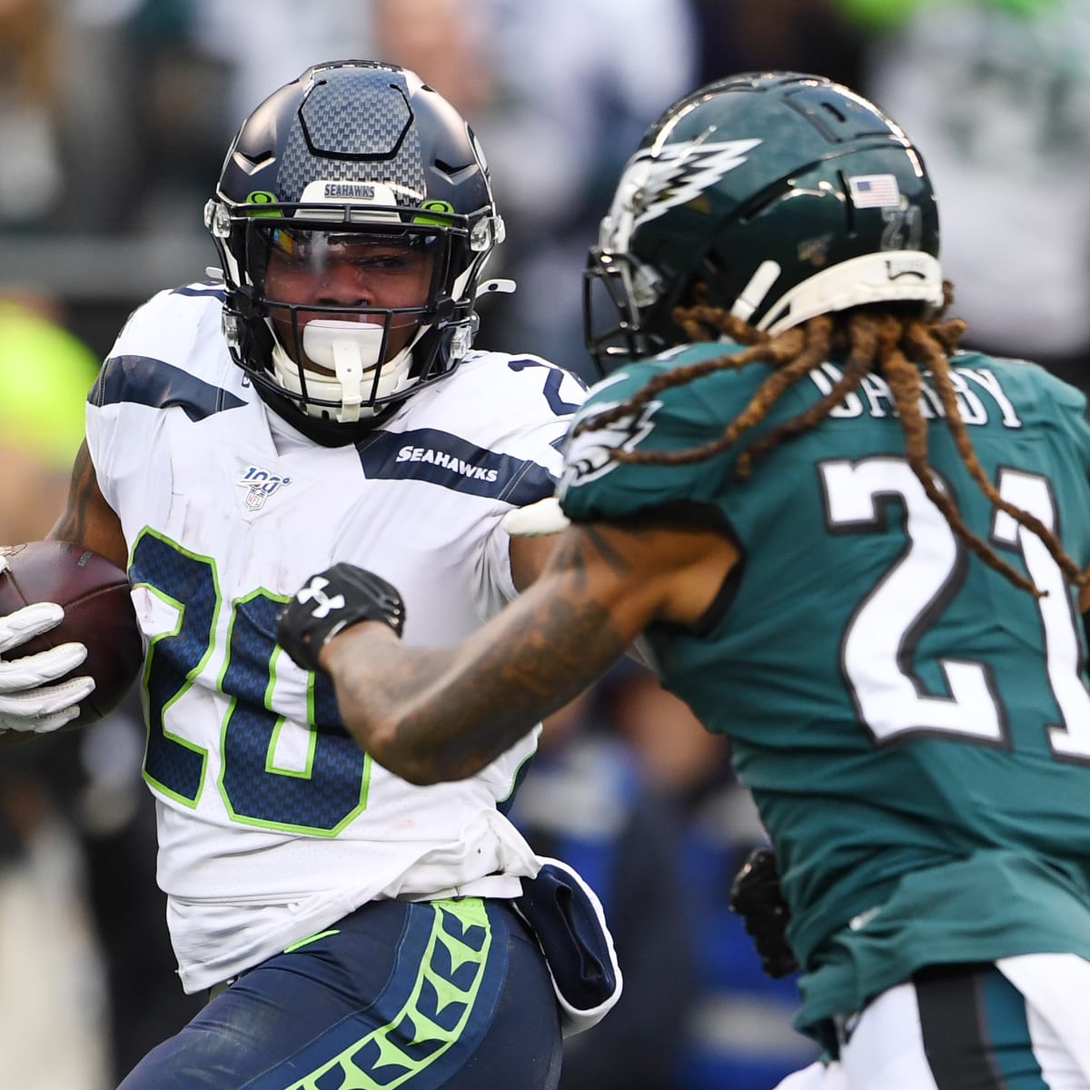 Report: Rashaad Penny is a healthy scratch for Eagles vs. Patriots -  Bleeding Green Nation