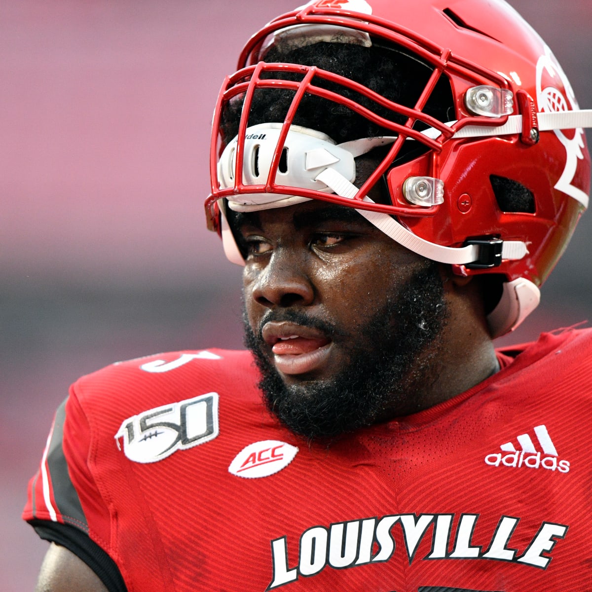 Louisville offensive tackle Mekhi Becton entering draft - NBC Sports