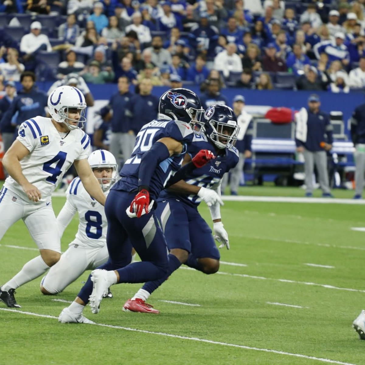 By The Numbers: Indianapolis Colts fall to the Tennessee Titans, 31-17