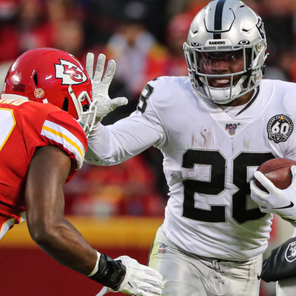 Raiders running back Josh Jacobs named PFWA Offensive Rookie of the Year