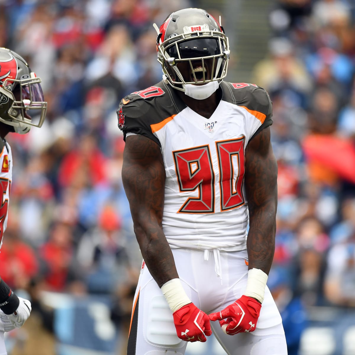 Jason Pierre-Paul Autographed/Signed Jersey Beckett COA Tampa Bay  Buccaneers |