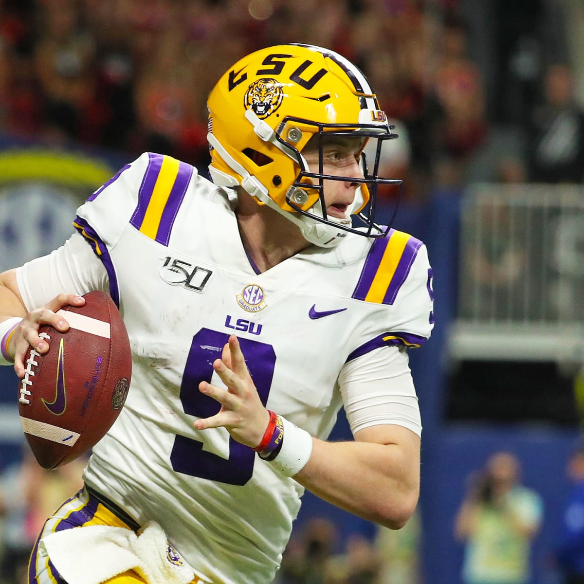 LSU breaks out purple jerseys for first time since 2019; Team says to  expect a faster offense on Saturday