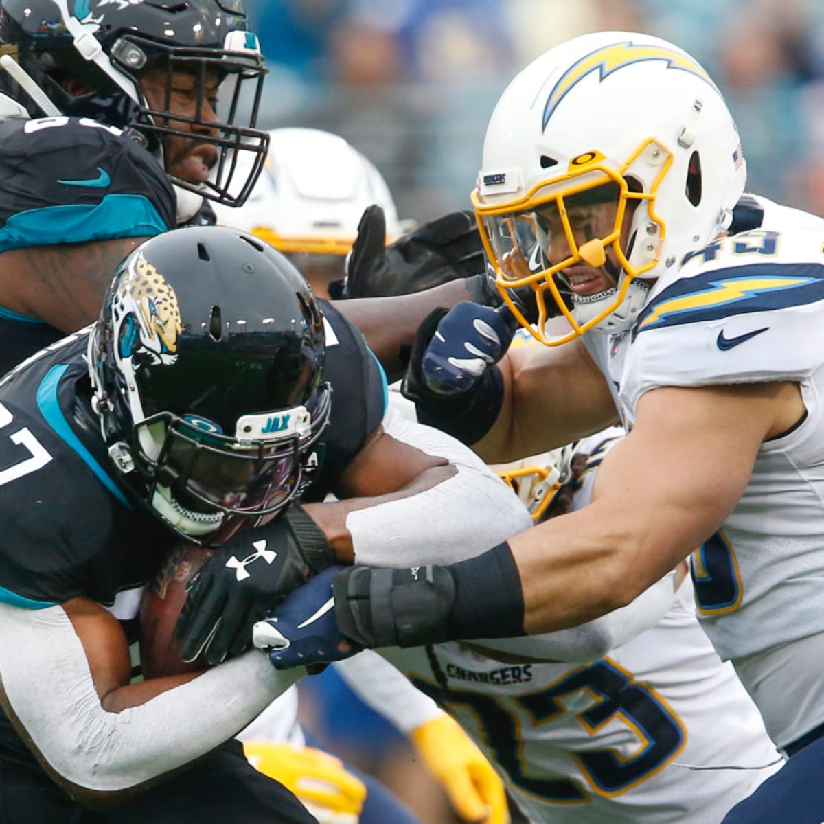 Snap Counts: Los Angeles Chargers vs. Jacksonville Jaguars