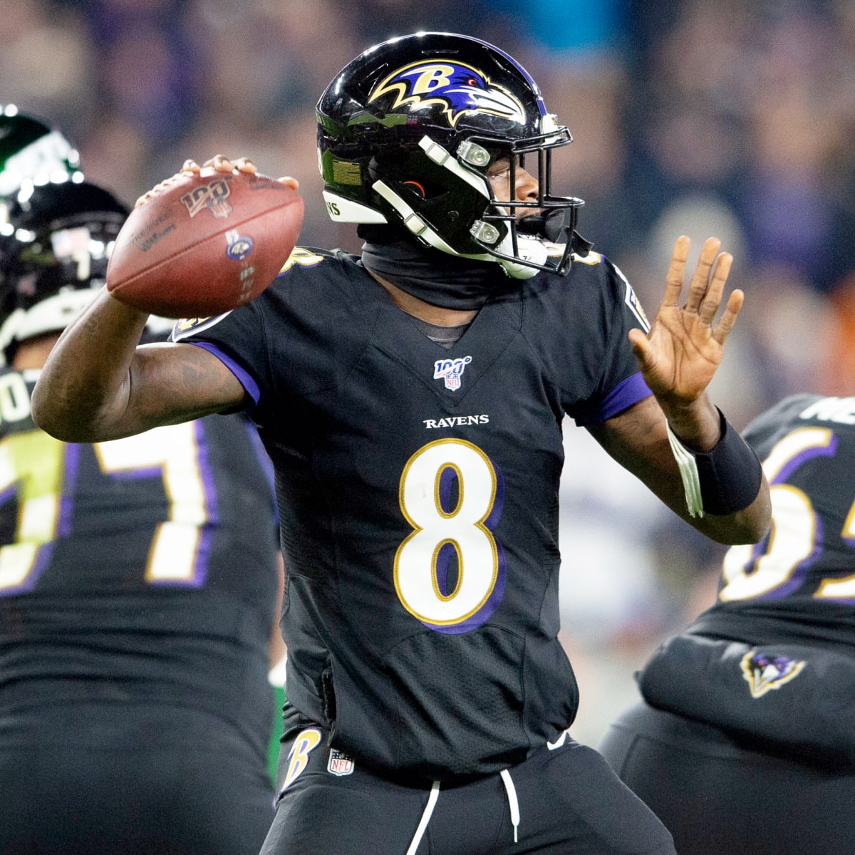 Jackson, Ravens beat Jets 42-21 to clinch AFC North title