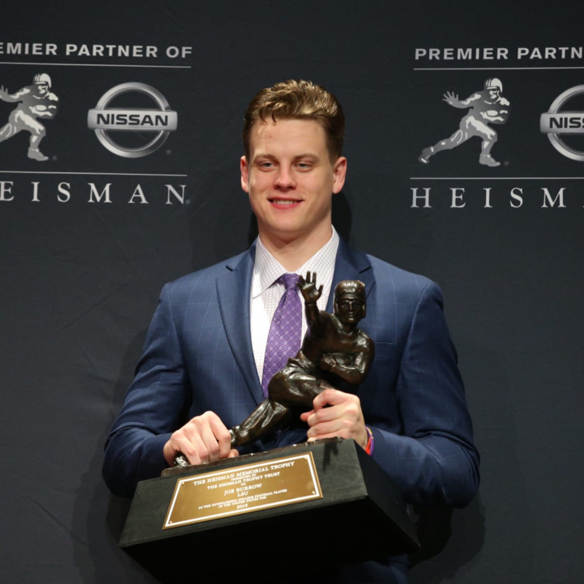 LSU's Joe Burrow earns 2019 Heisman Trophy