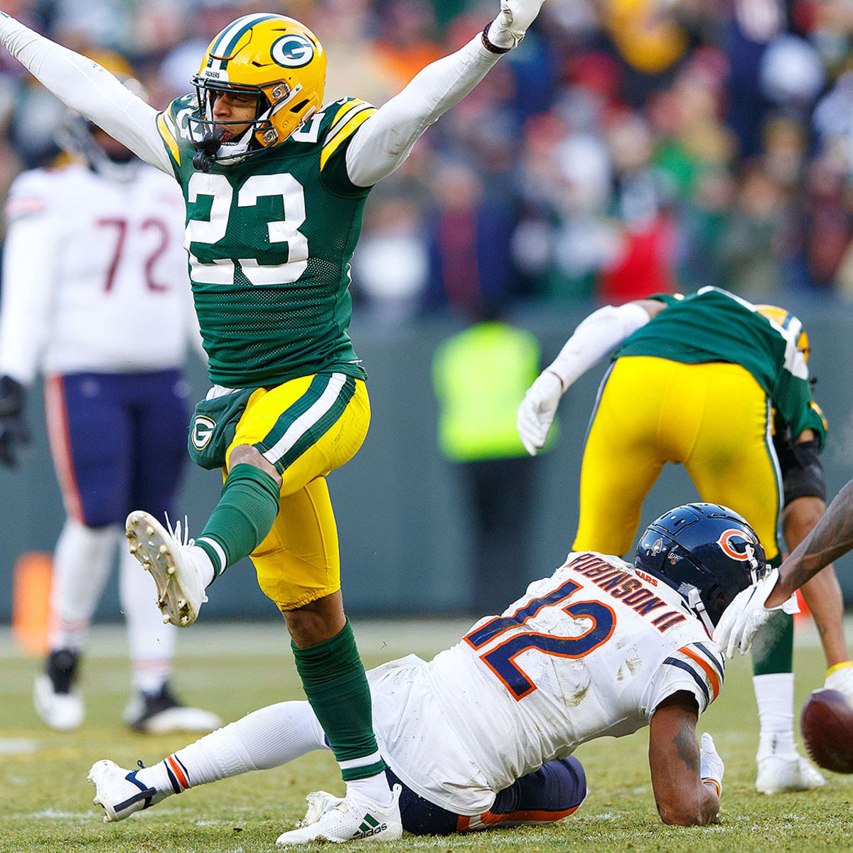 Green Bay Packers beat Bears to clinch NFC's top seed, first-round bye