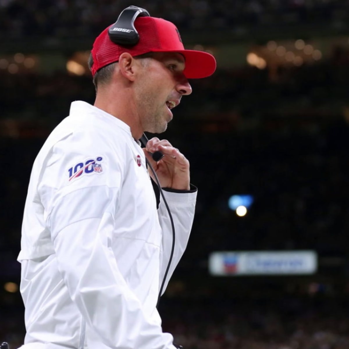 Kyle Shanahan has a beef with the league over his hat for 2022 - NBC Sports