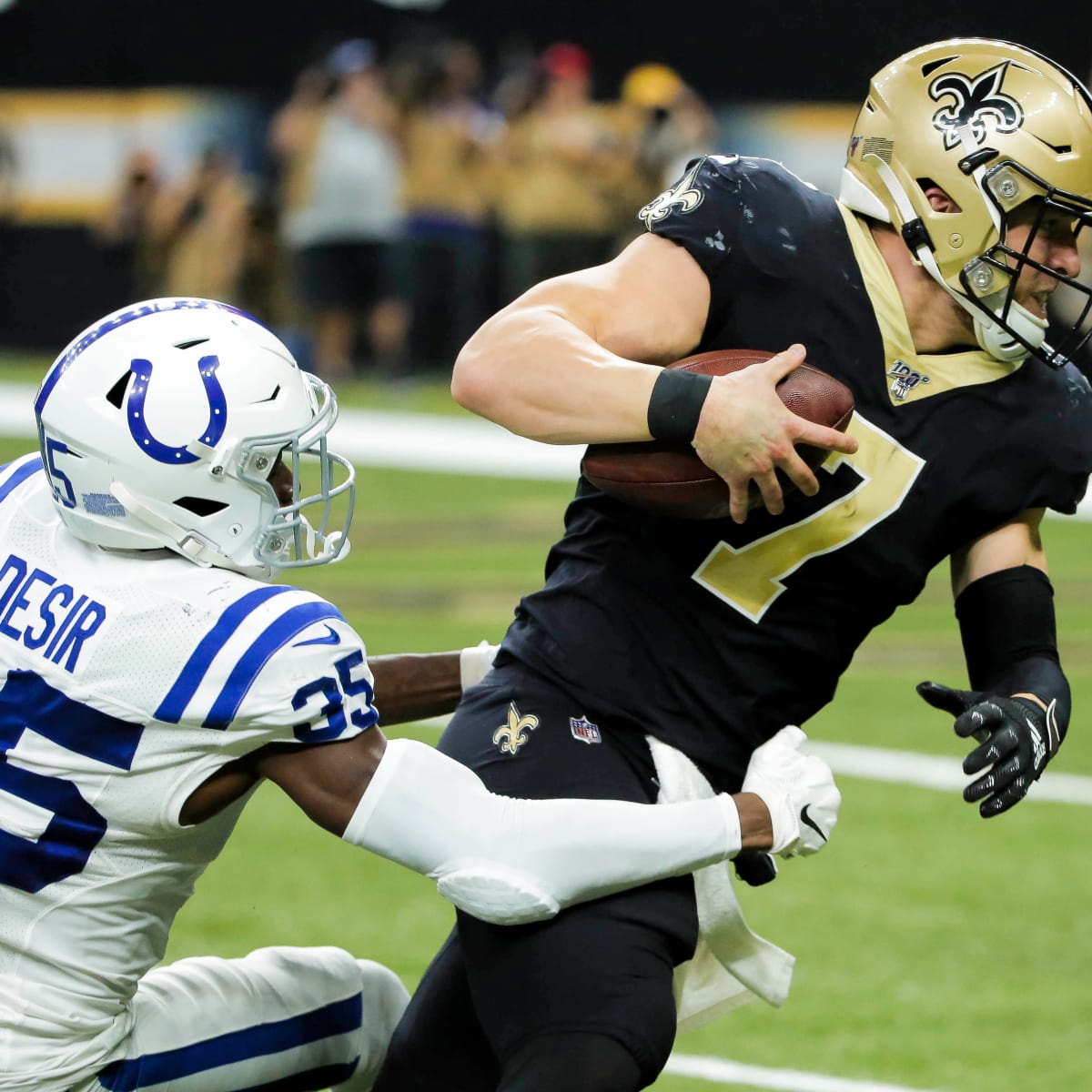 Saints lose in overtime 34-28 to Titans