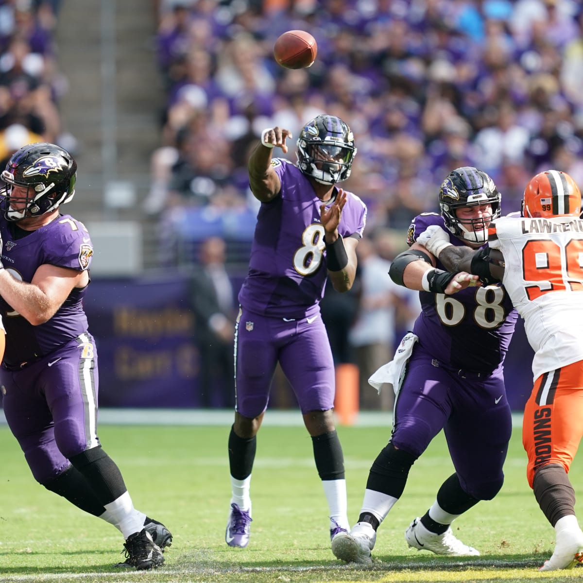 Mayfield and Chubb combine to carry Browns past Ravens 40-25