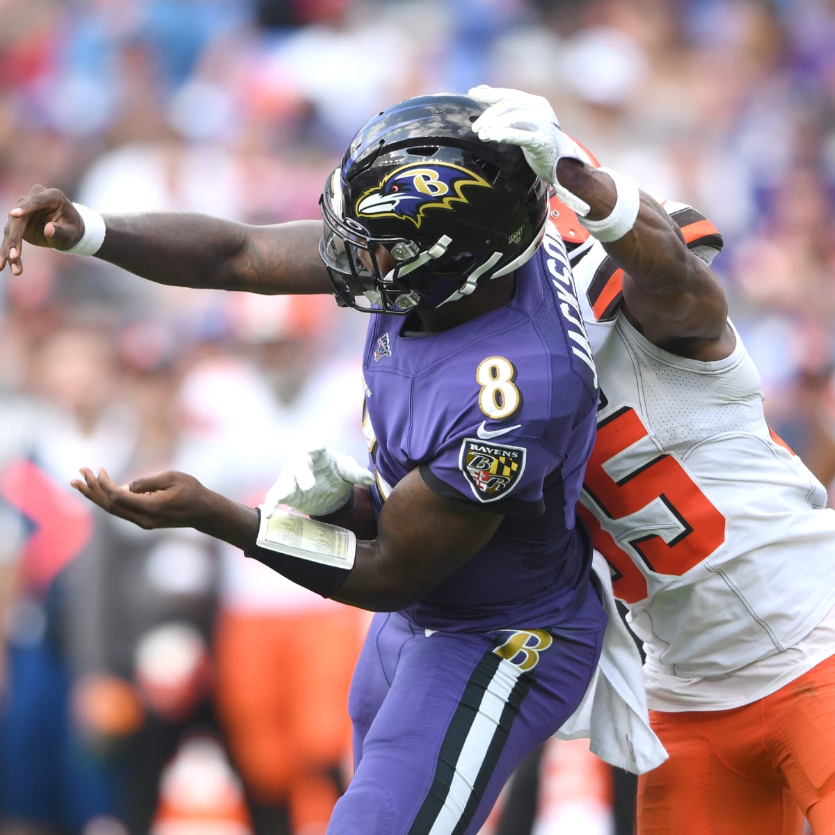 Lamar Jackson wins a playoff game; Browns overcome hectic week - Sports  Illustrated