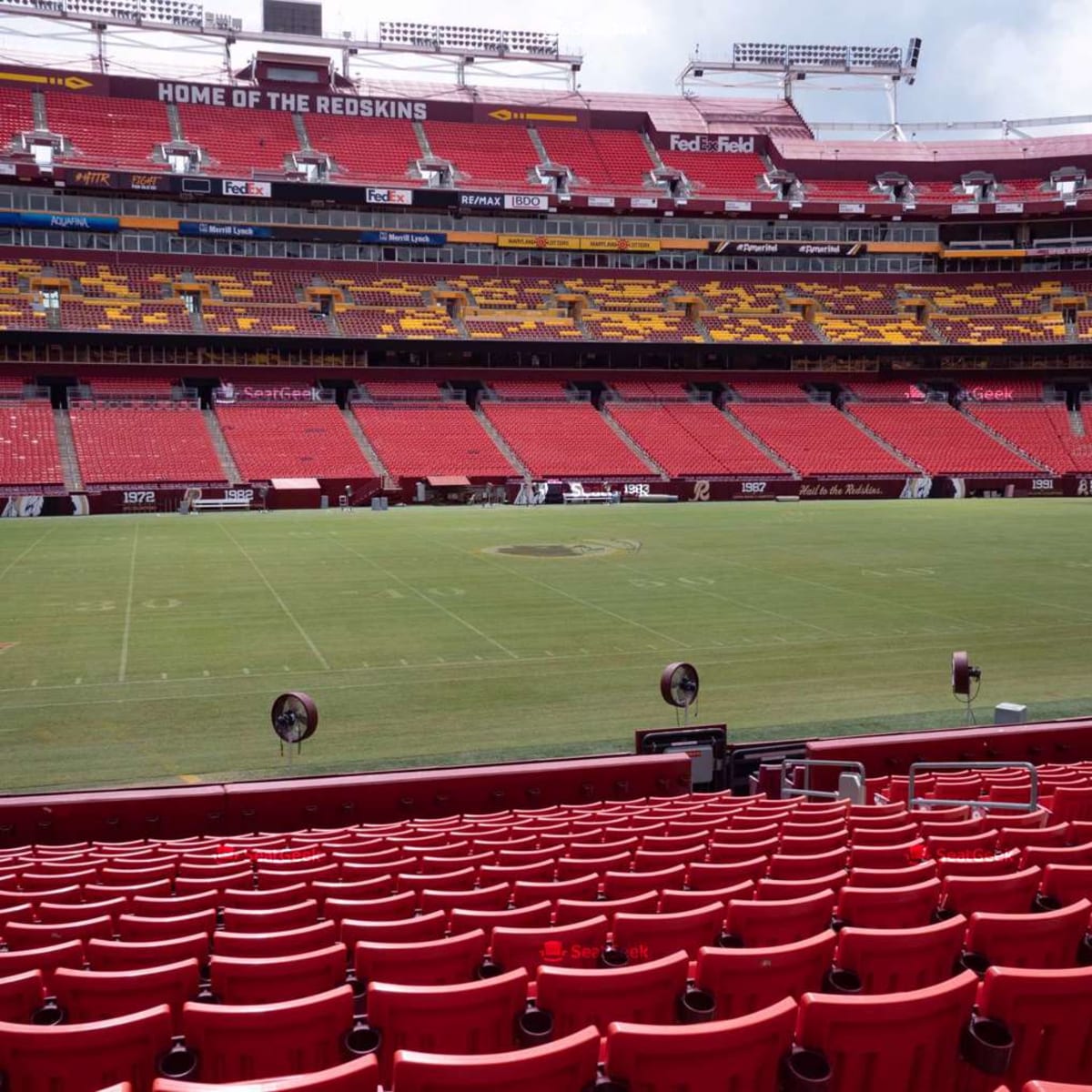 FedEx Field Seating Chart, FedEx Field