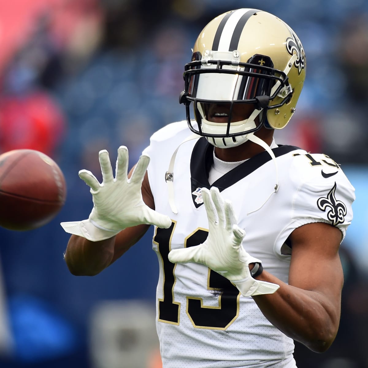 New Orleans Saints receiver Michael Thomas in contention to snag