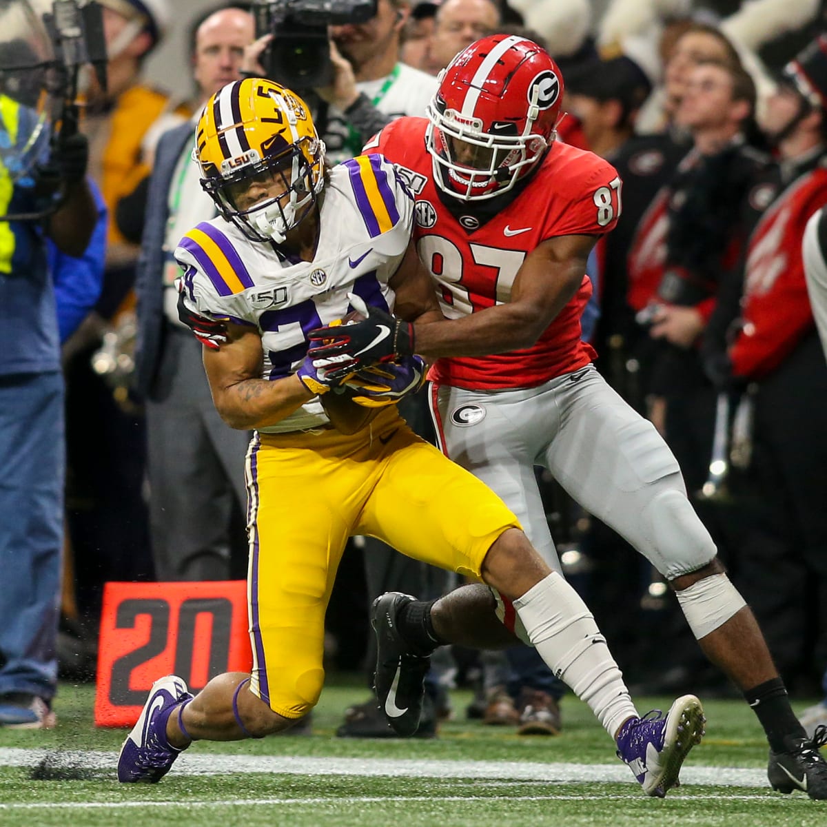 LSU freshman cornerback Stingley will be tested vs Oklahoma