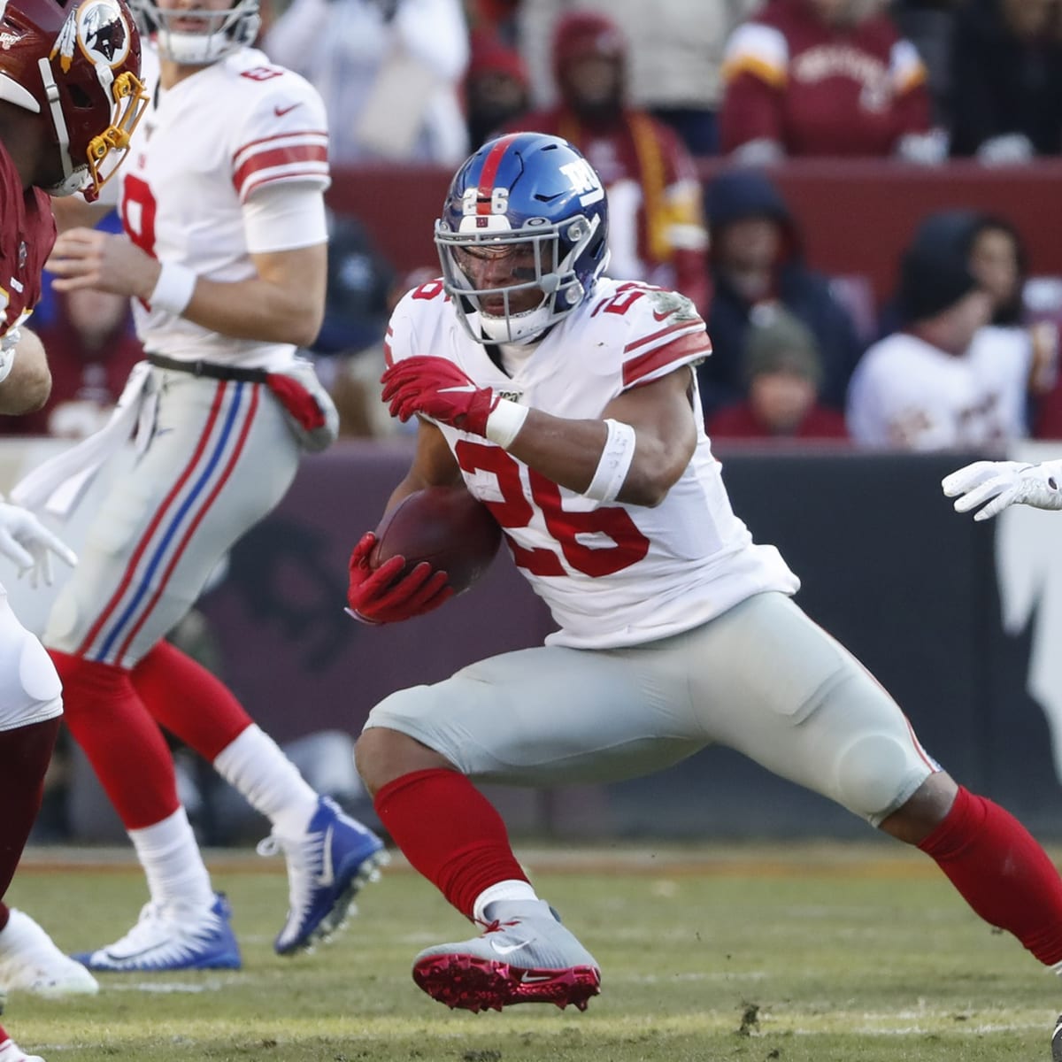 Giants' Saquon Barkley steps it up after 'soft' self critique