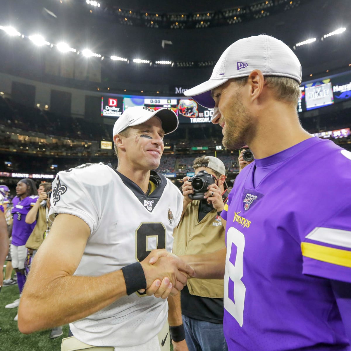 Saints vs Vikings most expensive Wild Card game at Super Dome in