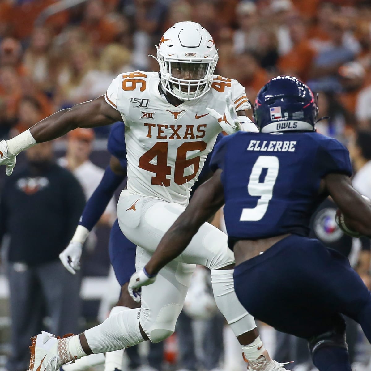 Football represented by Hopkins, Ossai in Super Bowl LVI - University of  Texas Athletics