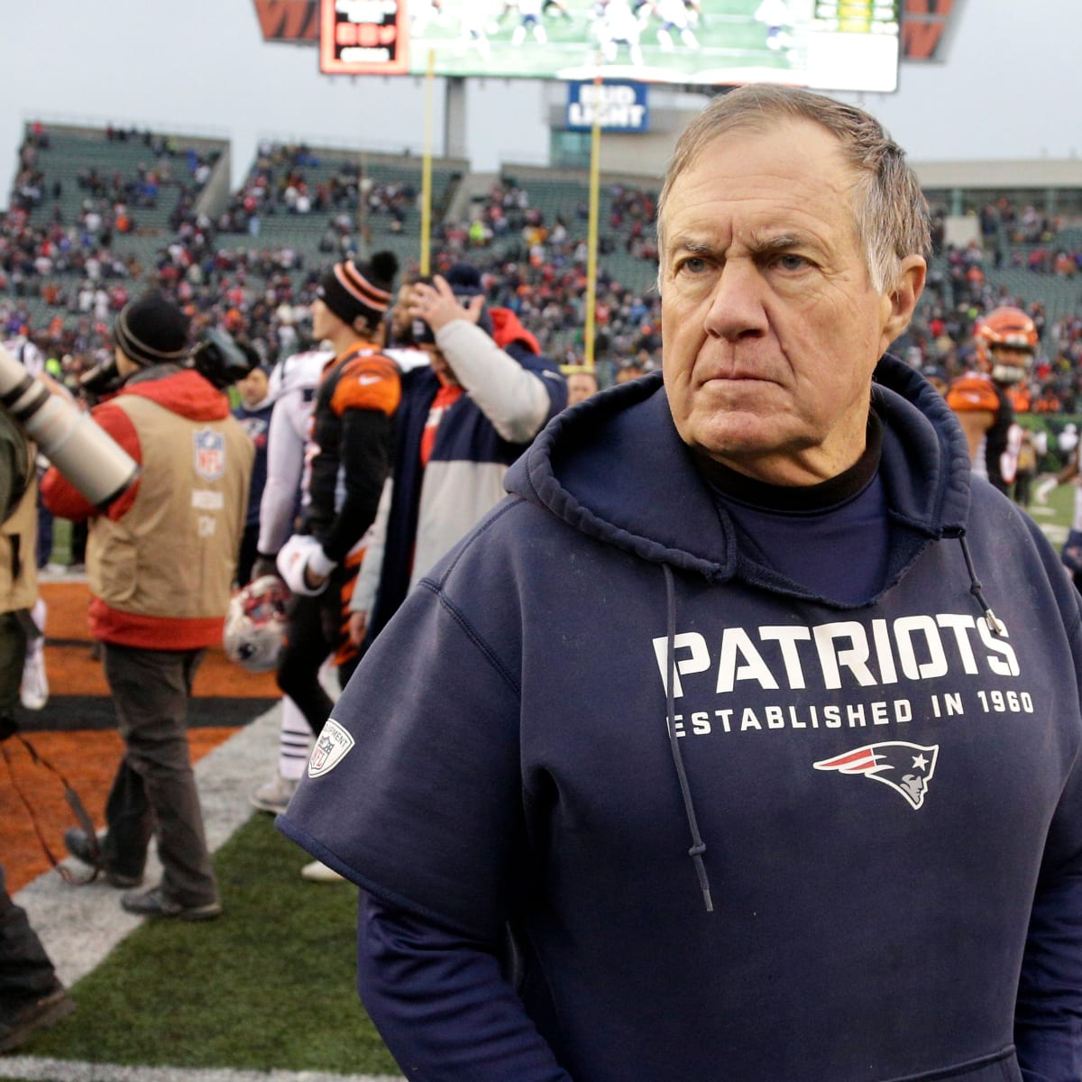 New England Patriots fined $1.1 million for illegally videotaping