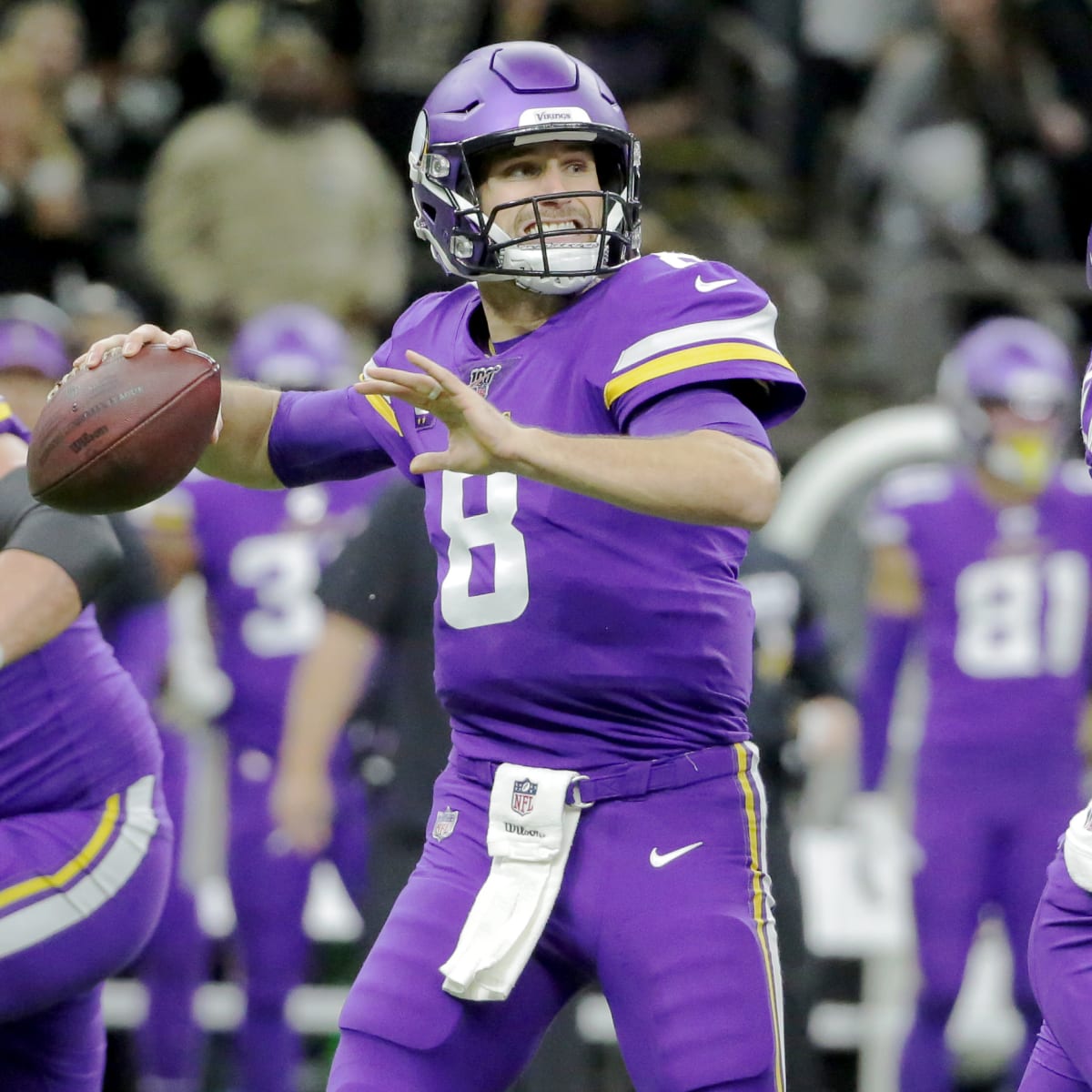 Minnesota Vikings upset New Orleans Saints in overtime in NFC wild card