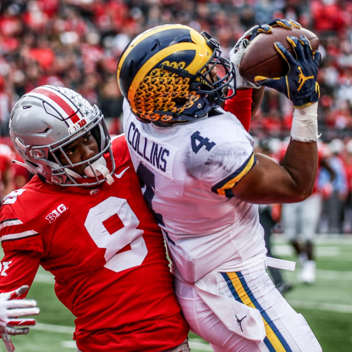 Michigan Wolverines football wideouts Nico Collins and Ronnie Bell will  give U-M a potent receiving duo in 2020.