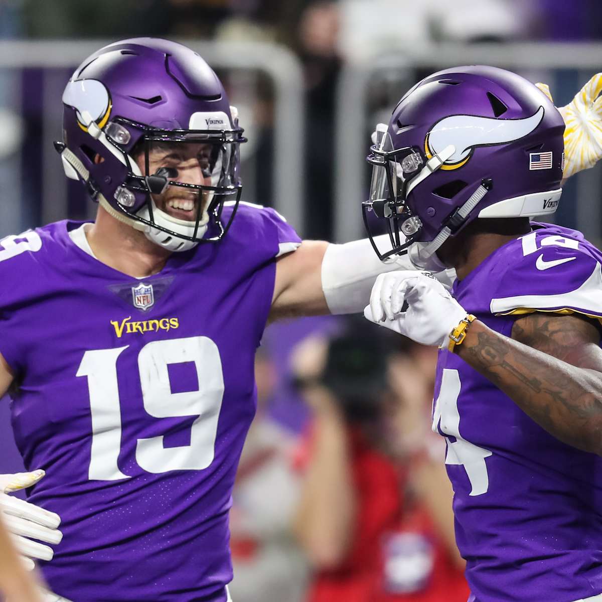 Adam Thielen injured, Stefon Diggs ill, but Vikings' star