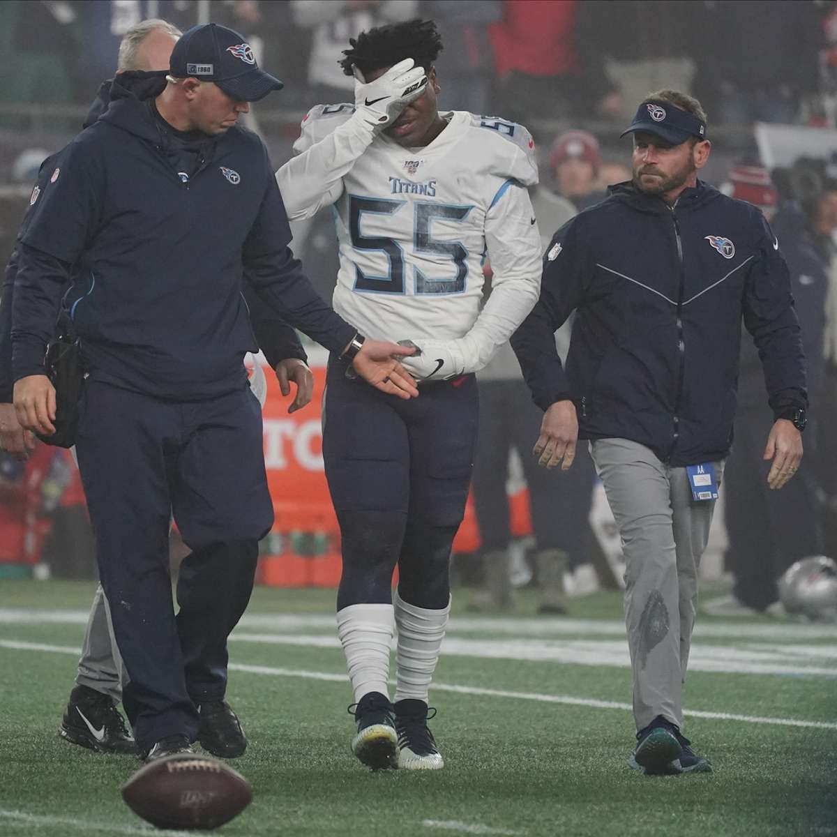 Titans' Jayon Brown to miss playoff game with Ravens