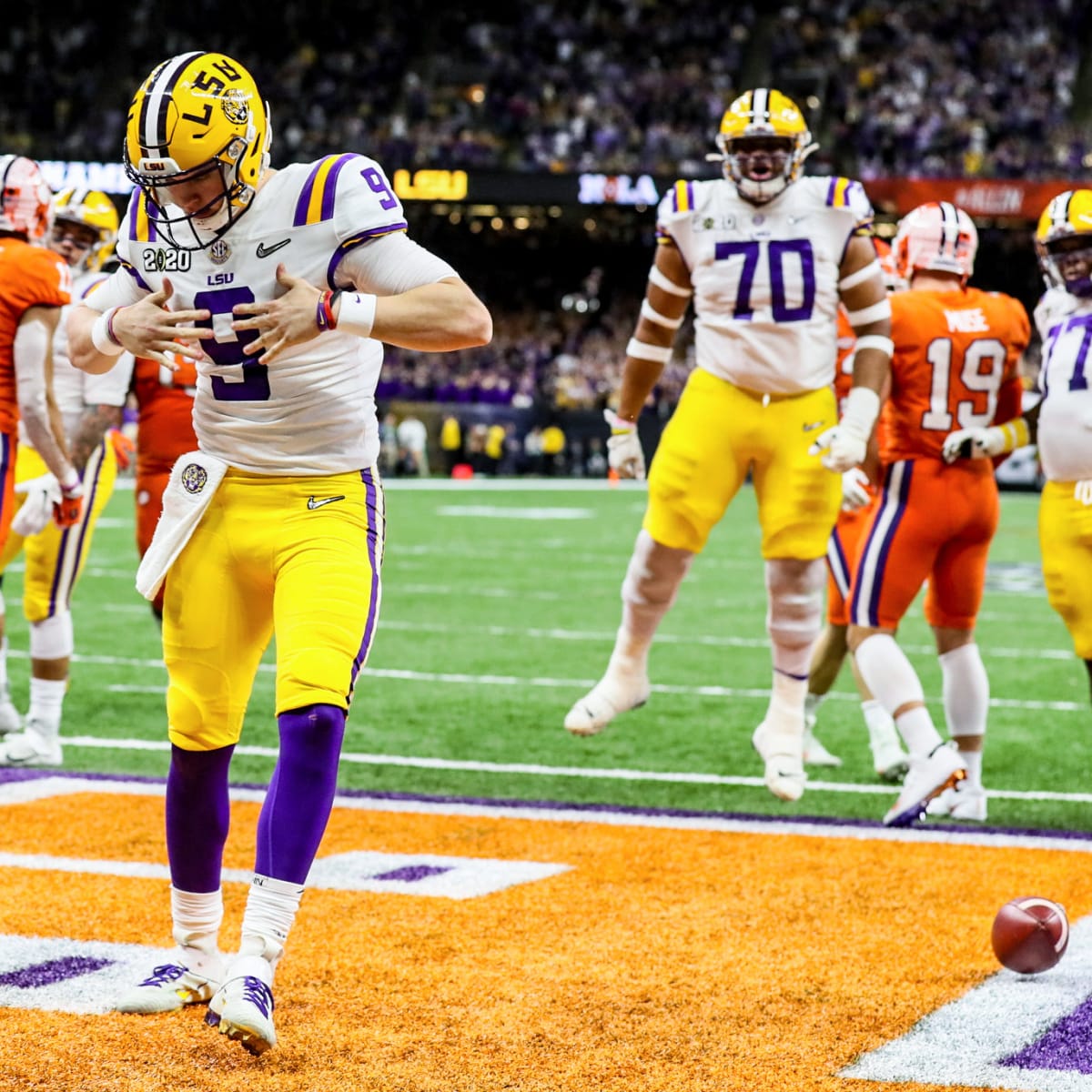 LSU Trounces Clemson 42-25, Taking Its First National Championship