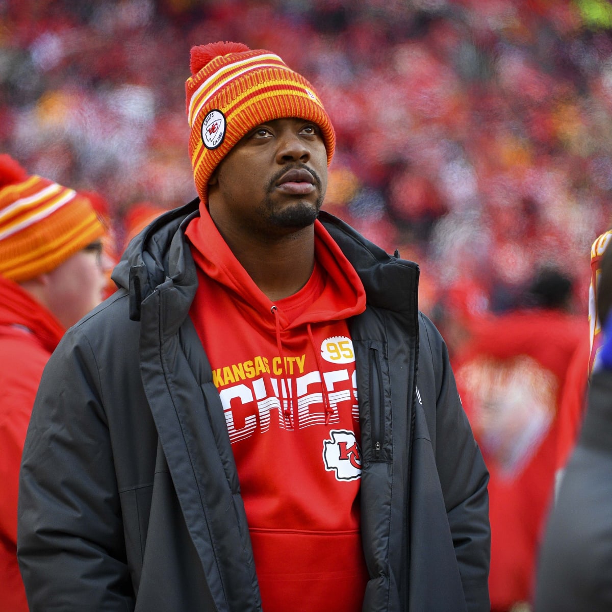 Houston, TX, USA. 18th Dec, 2022. Kansas City Chiefs defensive tackle Chris  Jones (95) during a game between the Kansas City Chiefs and the Houston  Texans in Houston, TX. Trask Smith/CSM/Alamy Live