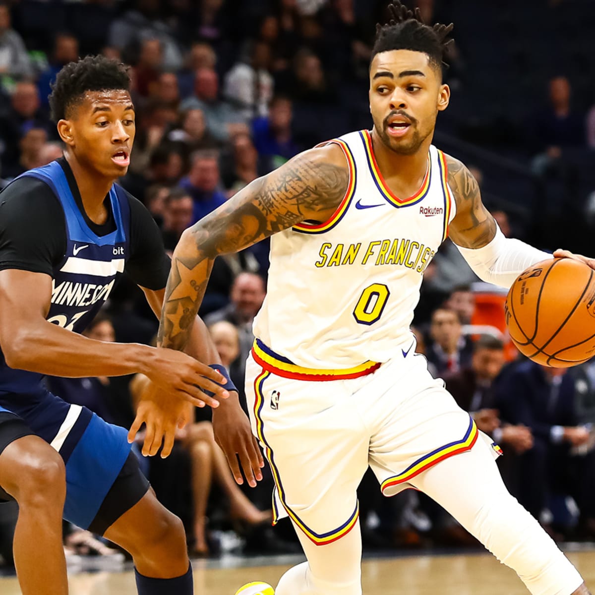 Rumor: Timberwolves' D'Angelo Russell expected to be shopped on trade market