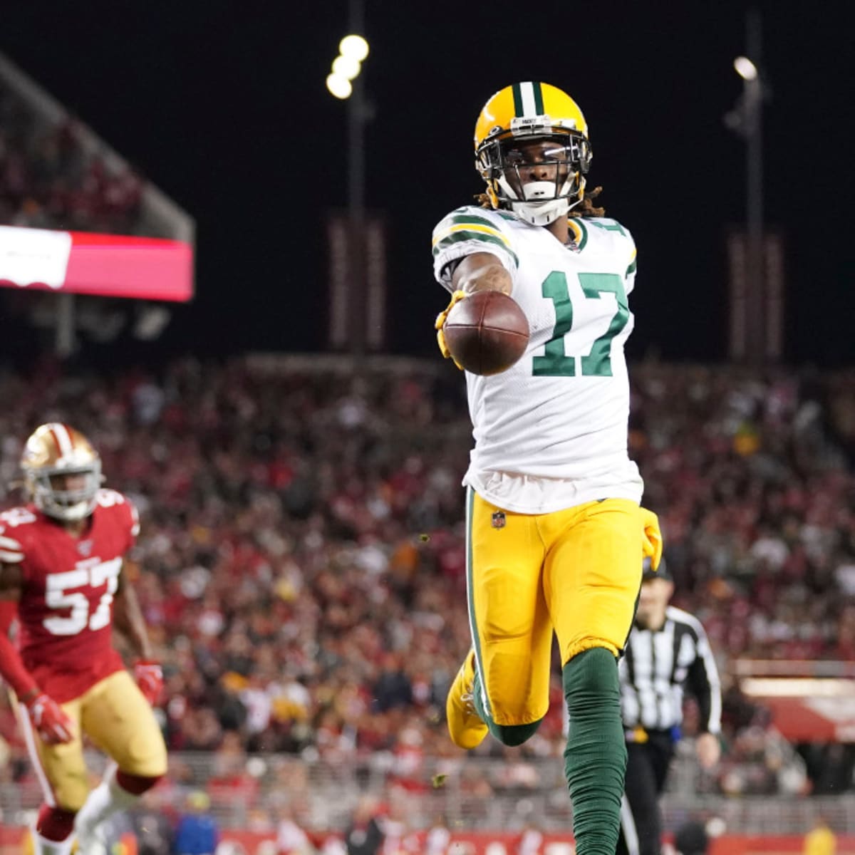 Davante Adams speaks about success in his high school days at Palo Alto