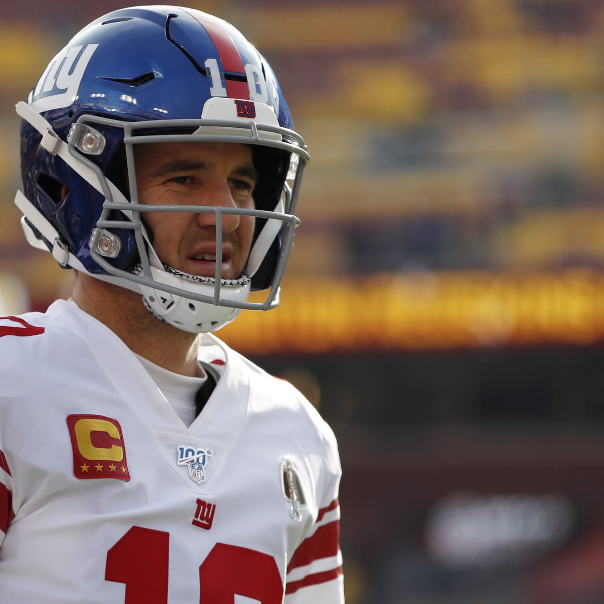 NFL Great Eli Manning Visits LaVell Edwards Stadium With BYU Legends