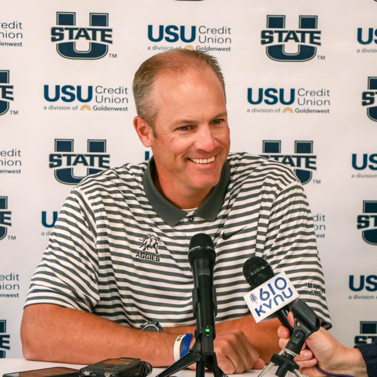 Utah State Coach Matt Wells & Players Talk MSU! - Sports Illustrated  Michigan State Spartans News, Analysis and More