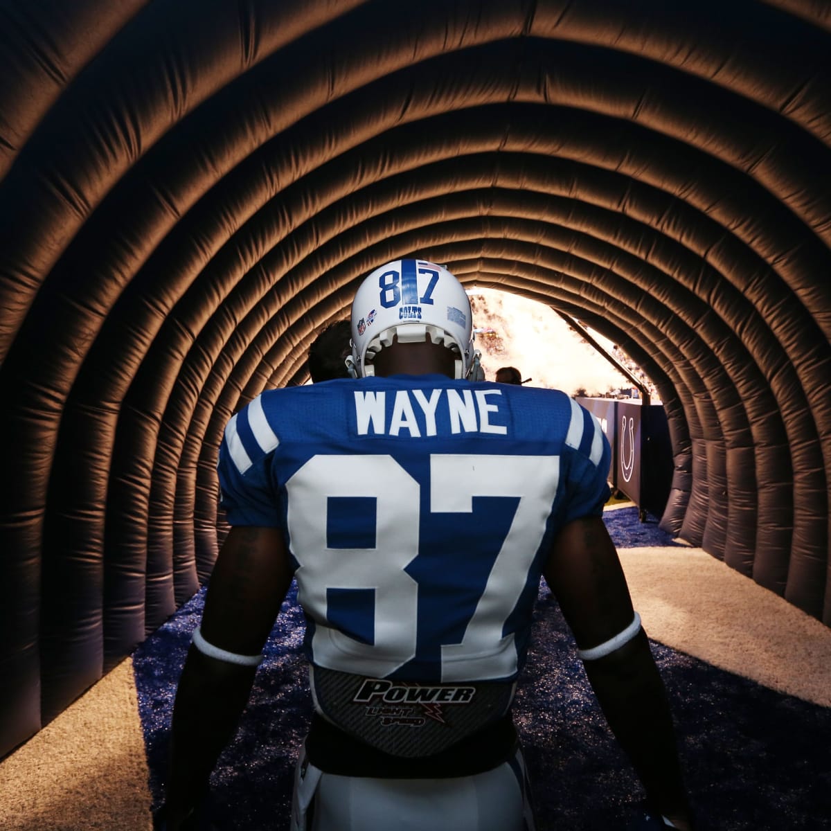 reggie wayne super bowl jersey