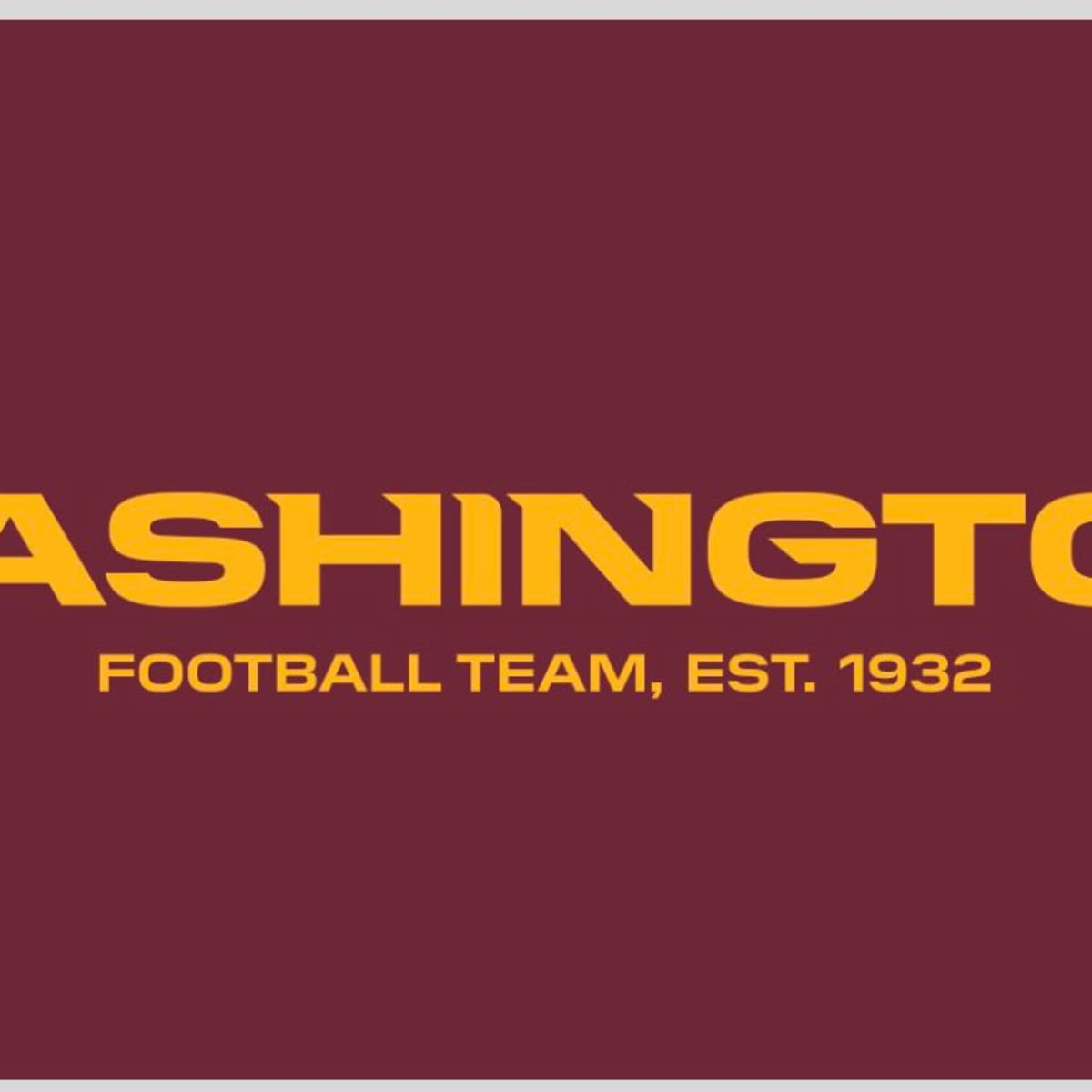 Washington's NFL team adopts temporary name: 'Washington Football