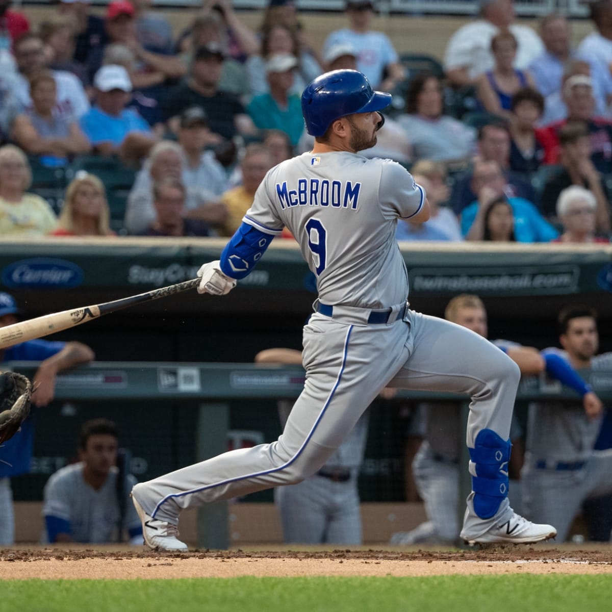 Royals' McBroom recalls wild long ball