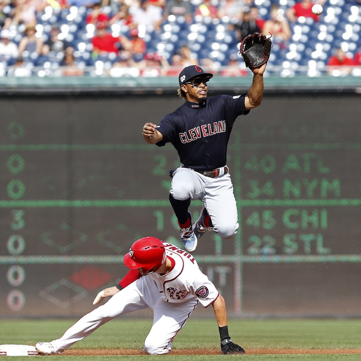 Indians wearing 'Cleveland' road jerseys in home opener; Francisco