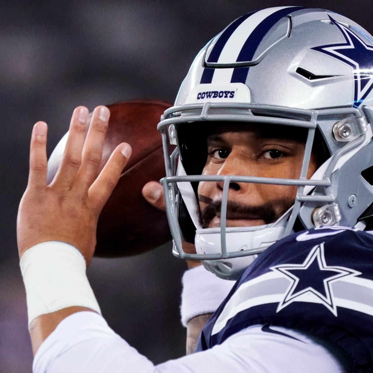 Dak Prescott Skip Bayless NFL depression debate Dallas Cowboys