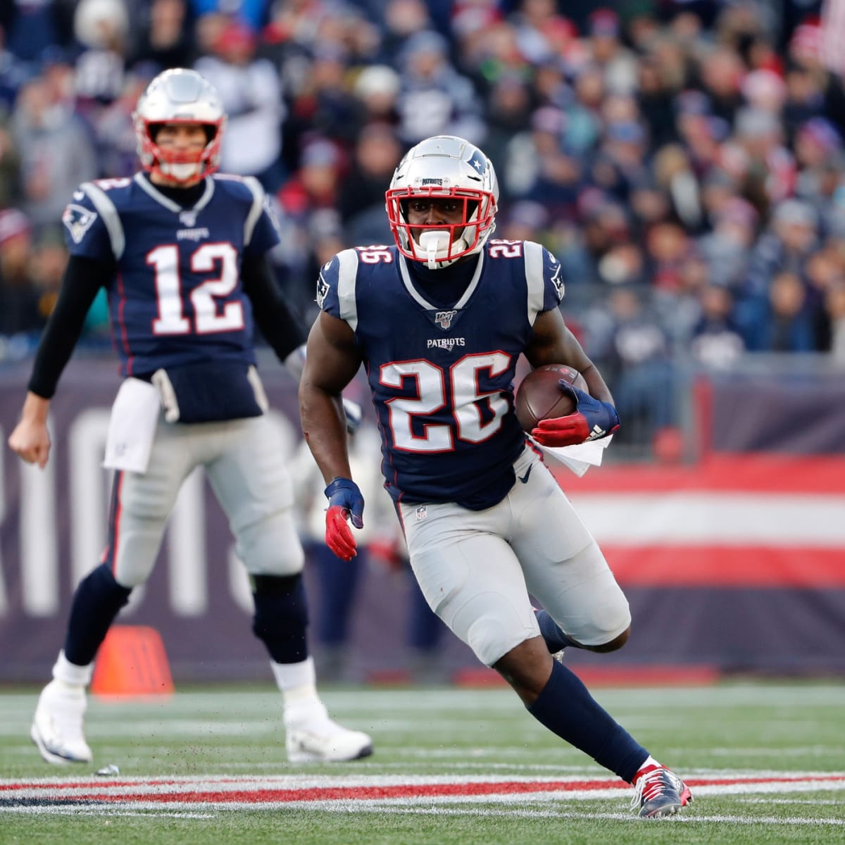 Patriots RB Sony Michel continues to be 'team player' after demotion