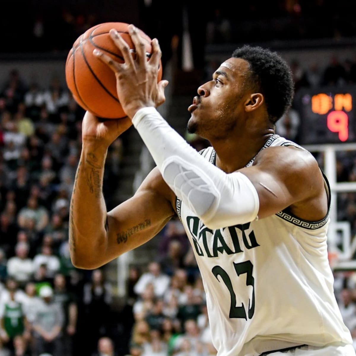 Michigan State's Xavier Tillman ready for growing family, expectations
