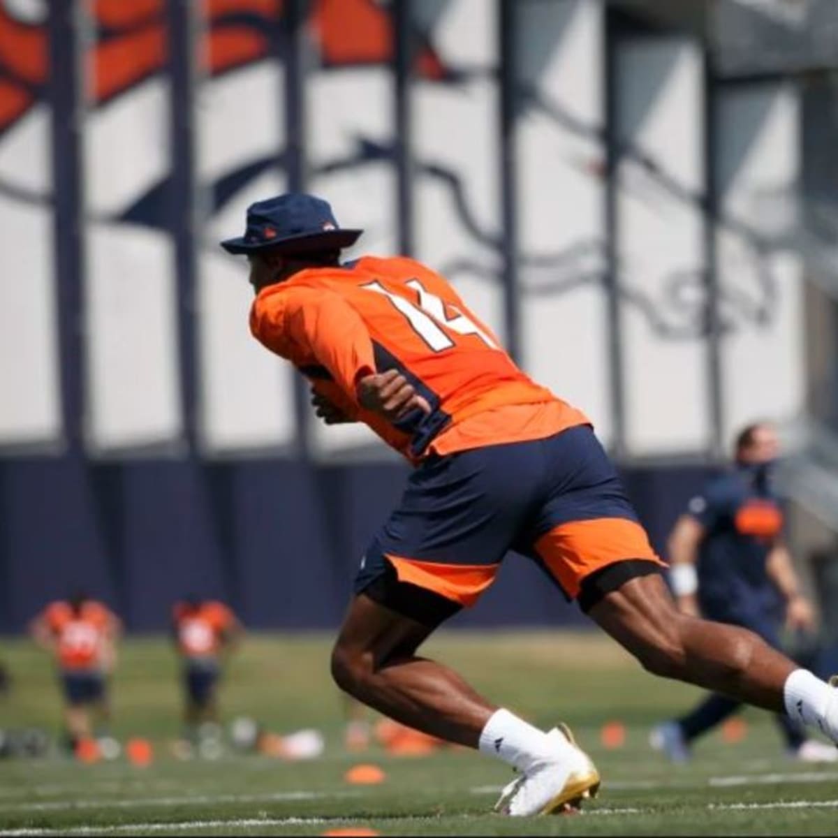 Emmanuel Sanders puts Courtland Sutton on Rookie of the Year season