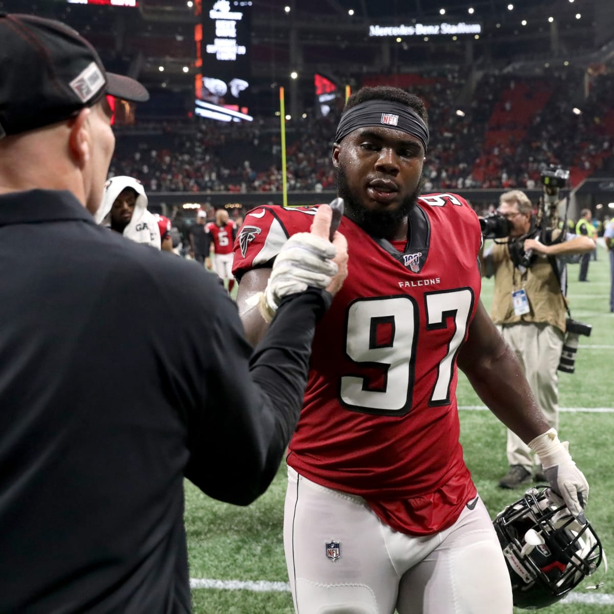 Are Atlanta Falcons Trading Best Defensive Player Grady Jarrett? - Sports  Illustrated Atlanta Falcons News, Analysis and More