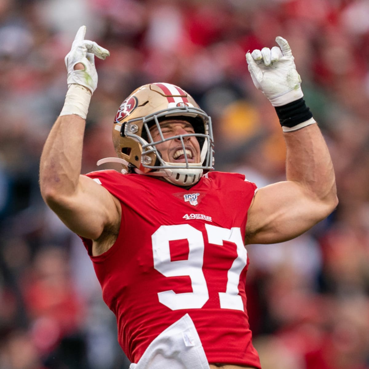 Nick Bosa has a strong chance to win the defensive rookie of the year award  - Sports Illustrated San Francisco 49ers News, Analysis and More