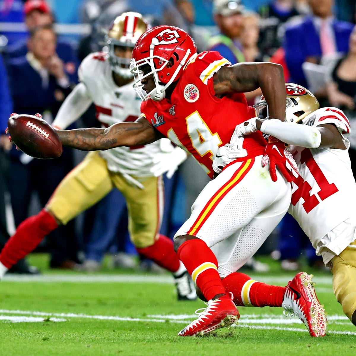 Chiefs' Sammy Watkins: Kansas City 'is my happy place'