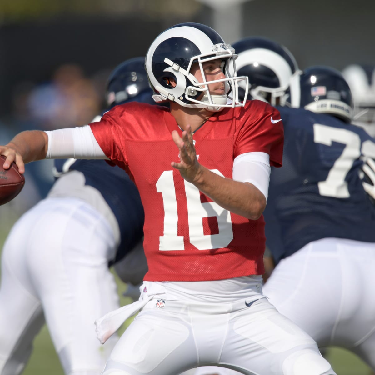 Rams Camp: Who Will Goff Be Throwing To? - Sports Illustrated