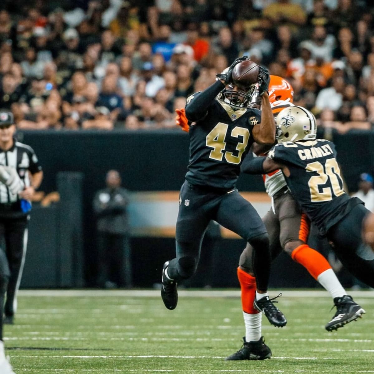 New Orleans Saints Safety Malcolm Jenkins Receives Dungy-Thompson  Humanitarian Award - Sports Illustrated New Orleans Saints News, Analysis  and More