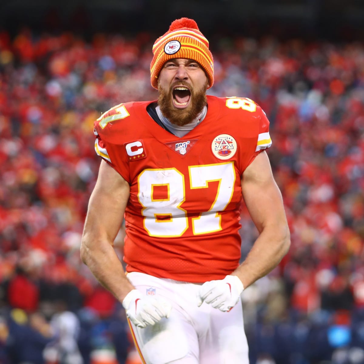Travis Kelce - Let's go take care of some business.#Gameday  #ChiefsKingdom