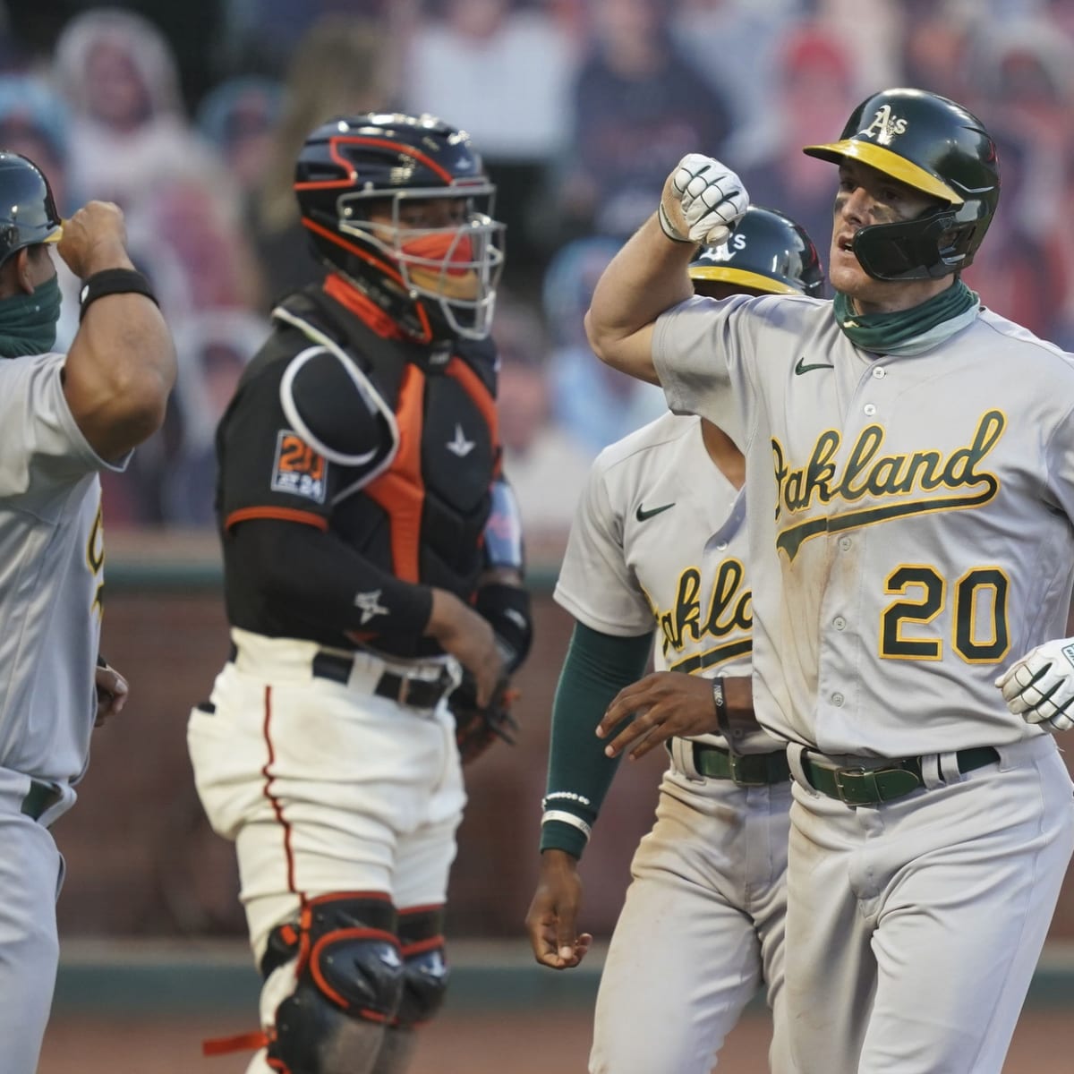 Mark Canha's bat flip is all Oakland A's fans - Athletics Nation