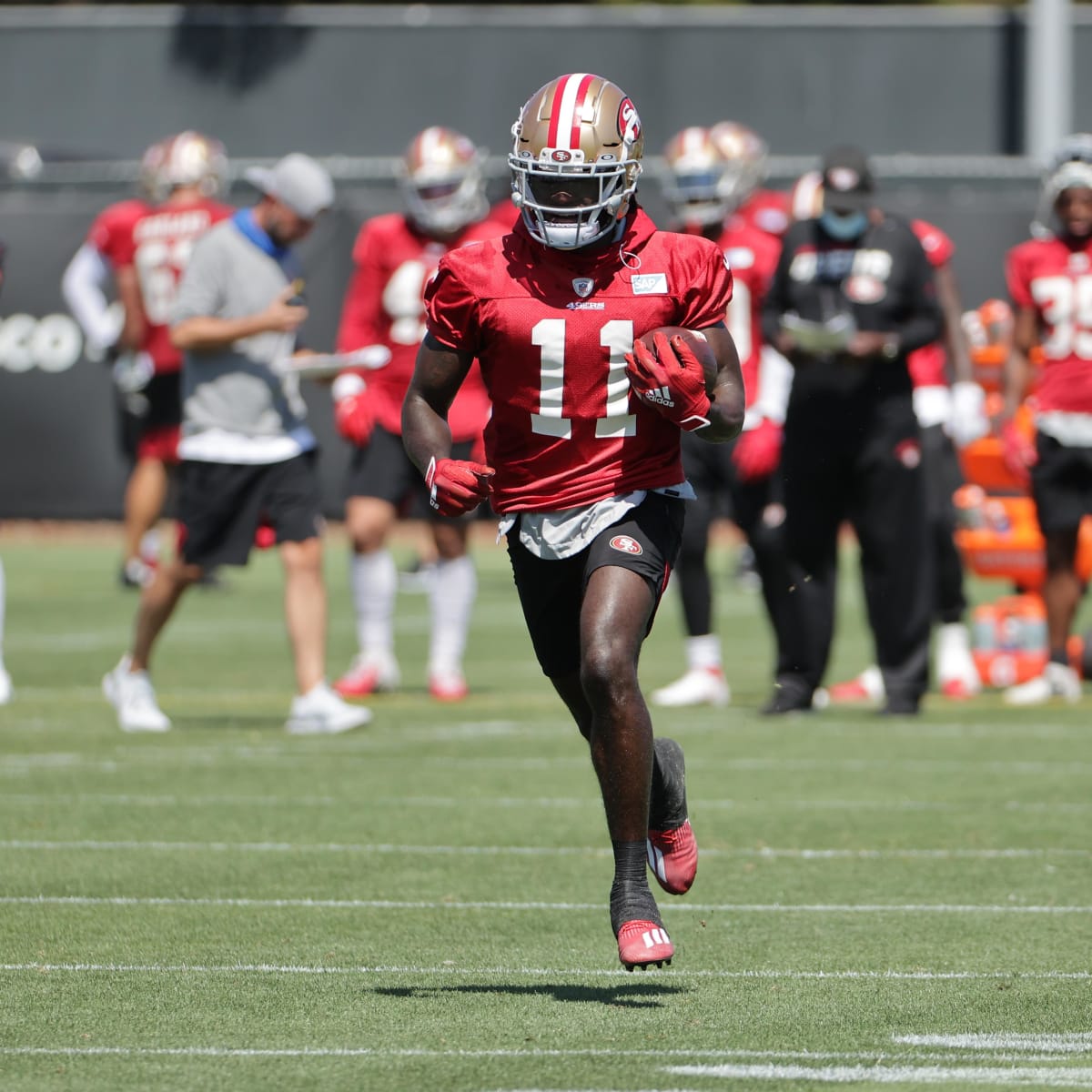 Finally, a dynamic punt returner? 49ers' Brandon Aiyuk is willing